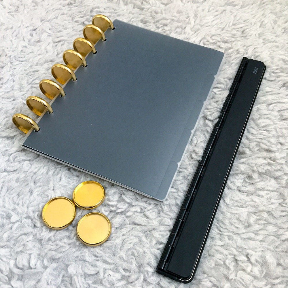 LIKE NEW Disc Planner | Punch, Inserts & Dividers